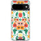 Bouffants and Broken Hearts Geometric Flowers Google Pixel 10 Clear Case